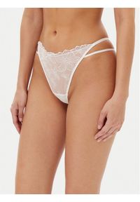 Hunkemöller Stringi Lauren 300904 Écru. Materiał: syntetyk