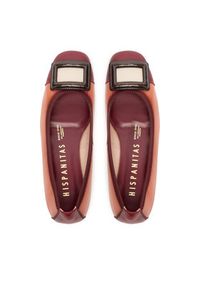 Hispanitas Półbuty CHI254318 Bordowy. Kolor: czerwony. Materiał: skóra #2