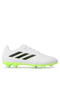 Adidas - adidas Buty Copa Pure II.3 Firm Ground HQ8984 Biały. Kolor: biały. Materiał: skóra