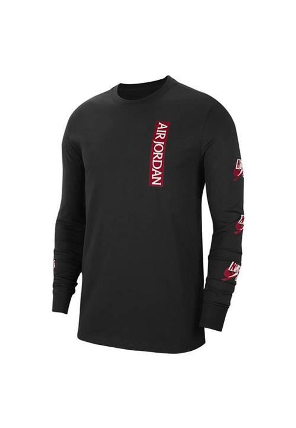 Koszulka sportowa męska Nike M Air Jordan Classics Crew. Kolor: wielokolorowy. Długość rękawa: długi rękaw. Długość: długie. Sport: koszykówka