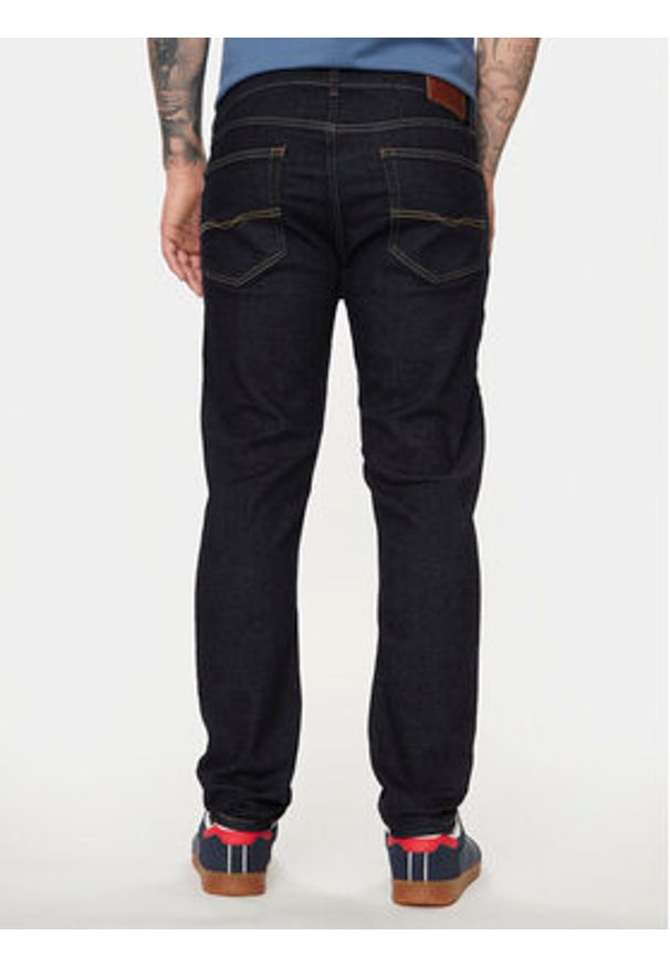 Pepe Jeans Jeansy PM207388 Granatowy Slim Fit. Kolor: niebieski
