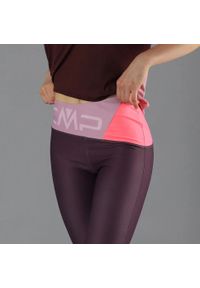 Legging kobieta CMP 3/4. Kolor: czerwony