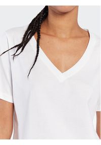 Calvin Klein T-Shirt Smooth K20K205338 Biały Regular Fit. Kolor: biały. Materiał: bawełna #4