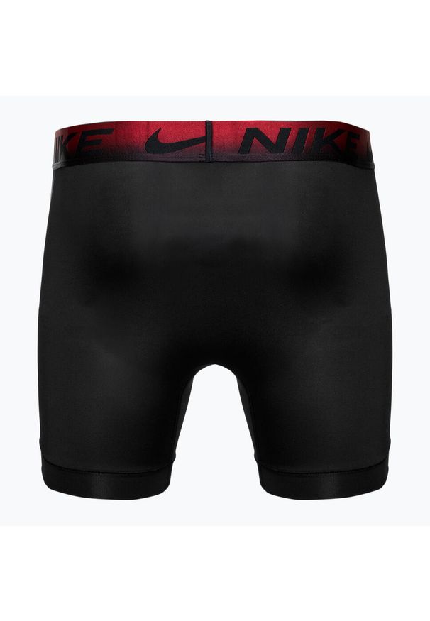 Bokserski męskie Nike Dri-Fit Essential Micro Boxer Brief 3 pary. Kolor: czarny. Technologia: Dri-Fit (Nike)