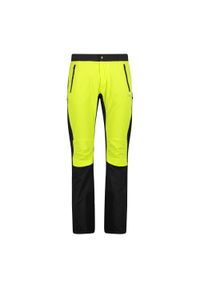 Spodnie męskie turystyczne CMP 34T1867. Kolor: żółty. Sezon: zima. Sport: narciarstwo #1