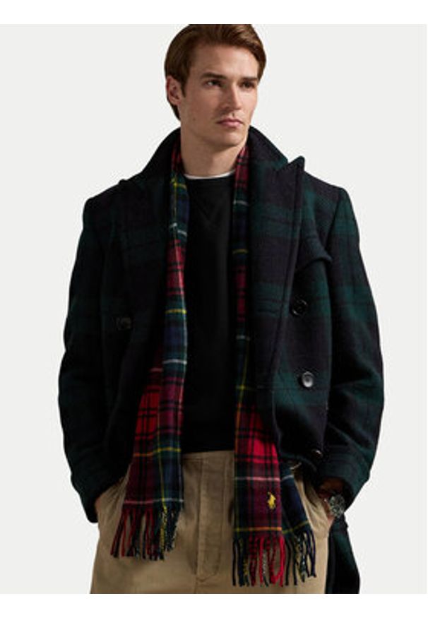 Polo Ralph Lauren Bluza 710766772001 Czarny Regular Fit. Typ kołnierza: polo. Kolor: czarny. Materiał: bawełna