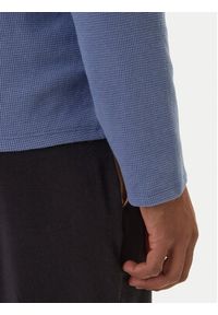 BOSS Bluza Waffle 50535885 Błękitny Regular Fit. Kolor: niebieski. Materiał: bawełna #2