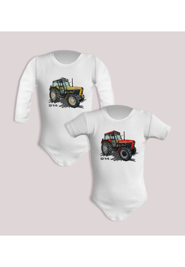 nikiniki - Ursus 914 — body (Rozmiar: 3M; Długość rękawa: długi; Rodzaj nadruku: Ursus 914). Materiał: bawełna. Wzór: nadruk