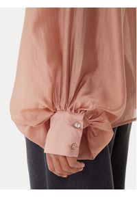 ViCOLO Bluzka TF0314 Brązowy Regular Fit. Kolor: brązowy. Materiał: syntetyk