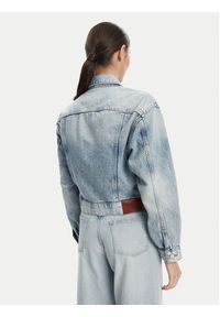 Calvin Klein Jeans Kurtka jeansowa 90s LV047C791G Niebieski Relaxed Fit. Kolor: niebieski. Materiał: bawełna