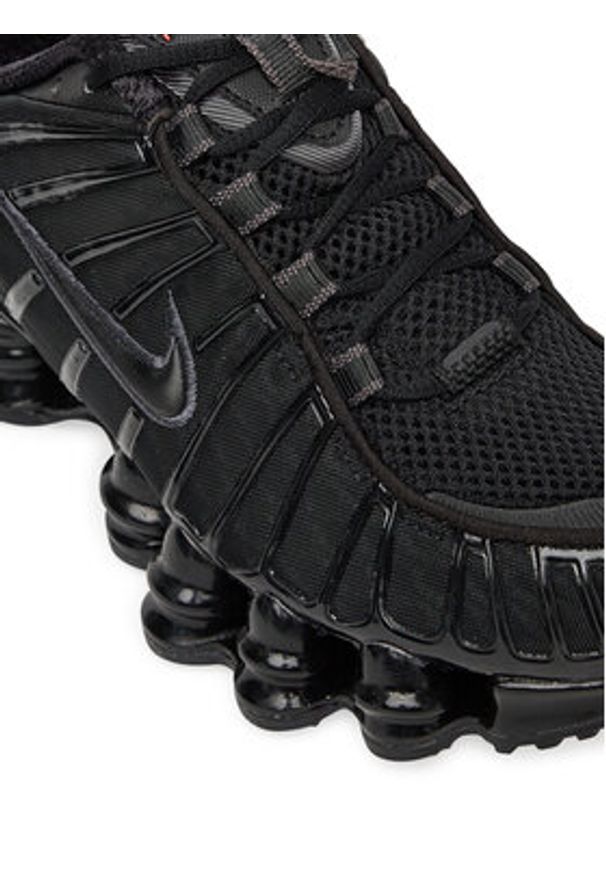 Nike Sneakersy Shox Tl AR3566 002 Czarny. Kolor: czarny. Materiał: materiał