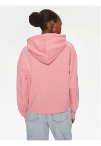 Tommy Jeans Bluza Essential Logo DW0DW17797 Różowy Relaxed Fit. Kolor: różowy. Materiał: bawełna, syntetyk #3
