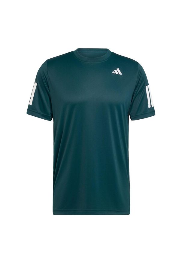 Adidas - Koszulka Club Tennis Climacool 3-Stripes. Kolor: niebieski. Technologia: ClimaCool (Adidas). Sport: tenis