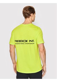 Reebok Koszulka techniczna Speedwick Move H46601 Zielony Slim Fit. Kolor: zielony. Materiał: bawełna #4