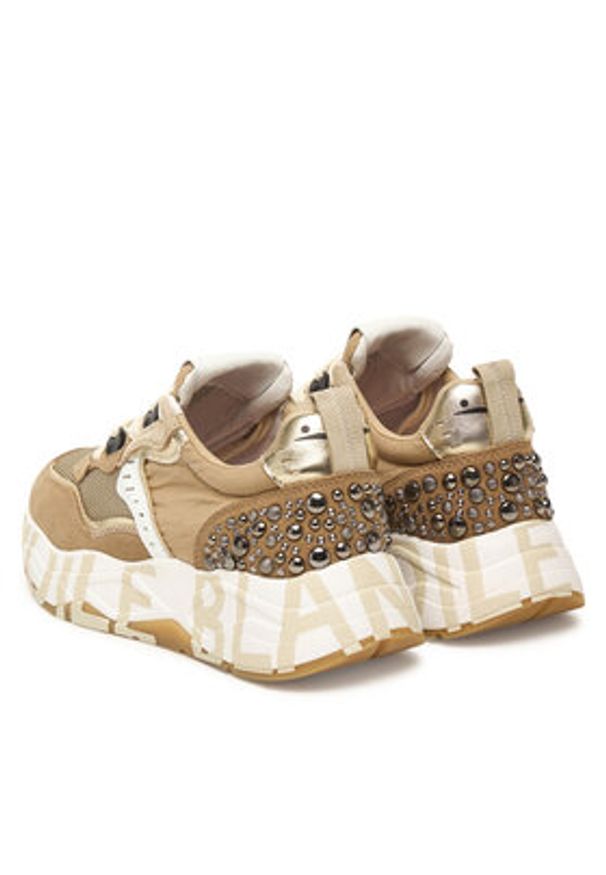 Voile Blanche Sneakersy Club 105. 2017475-31 Brązowy. Kolor: brązowy. Materiał: skóra, zamsz