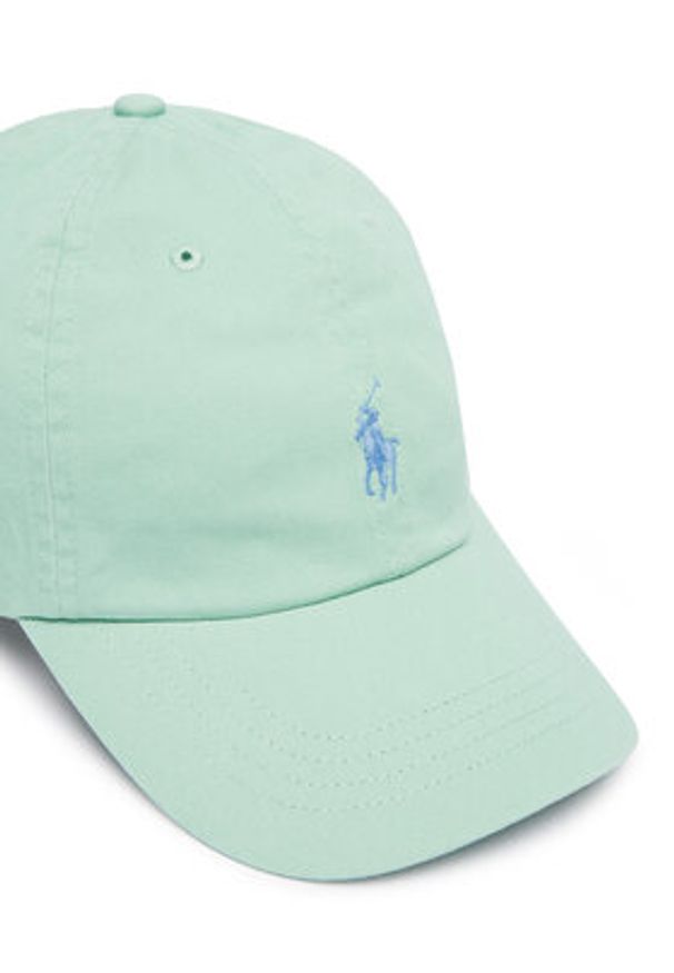 Polo Ralph Lauren Czapka z daszkiem Chino Ball Cap 710667709124 Zielony. Kolor: zielony. Materiał: bawełna