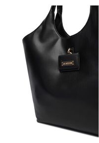 Love Moschino - LOVE MOSCHINO Torebka JC4392PP0NKN0000 Czarny. Kolor: czarny. Materiał: skórzane #5