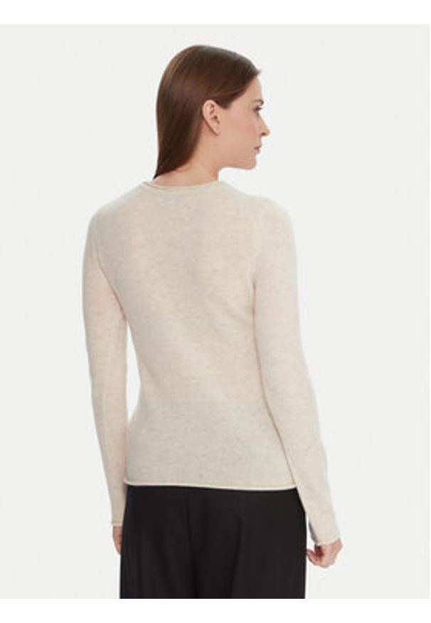 TOMMY HILFIGER - Tommy Hilfiger Sweter WW0WW40264 Écru Regular Fit. Materiał: wełna