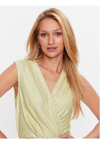Rinascimento Sukienka koktajlowa CFC0113696003 Zielony Regular Fit. Kolor: zielony. Materiał: syntetyk. Styl: wizytowy #5