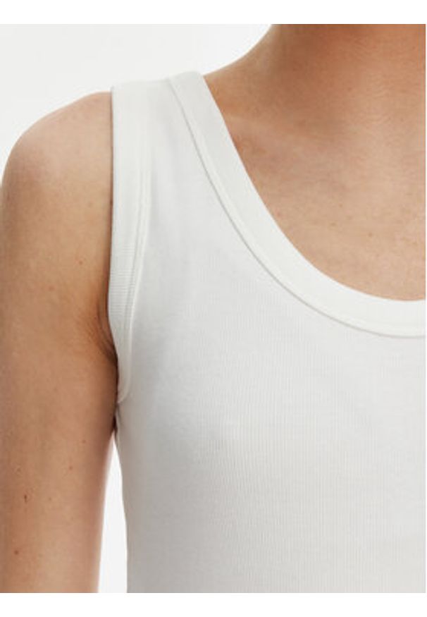 Weekend Max Mara Top Multic 2615941012 Biały Regular Fit. Kolor: biały. Materiał: bawełna