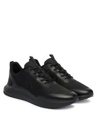 Calvin Klein Sneakersy Eva Runner Lace Up Mat Mix YM0YM01442 Czarny. Kolor: czarny. Materiał: materiał #6