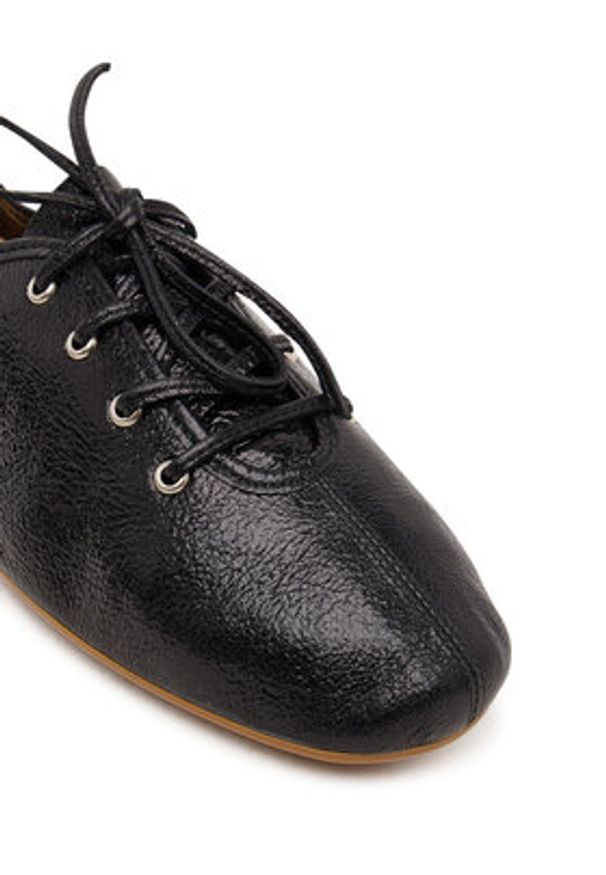 BALAGAN - Balagan Półbuty Jazz Czarny. Kolor: czarny. Materiał: skóra