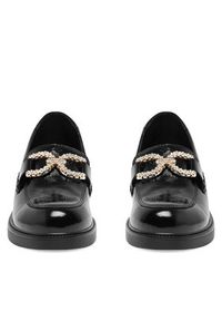 Sergio Bardi Loafersy WI16-D1013-01SB Czarny. Kolor: czarny. Materiał: lakier, skóra