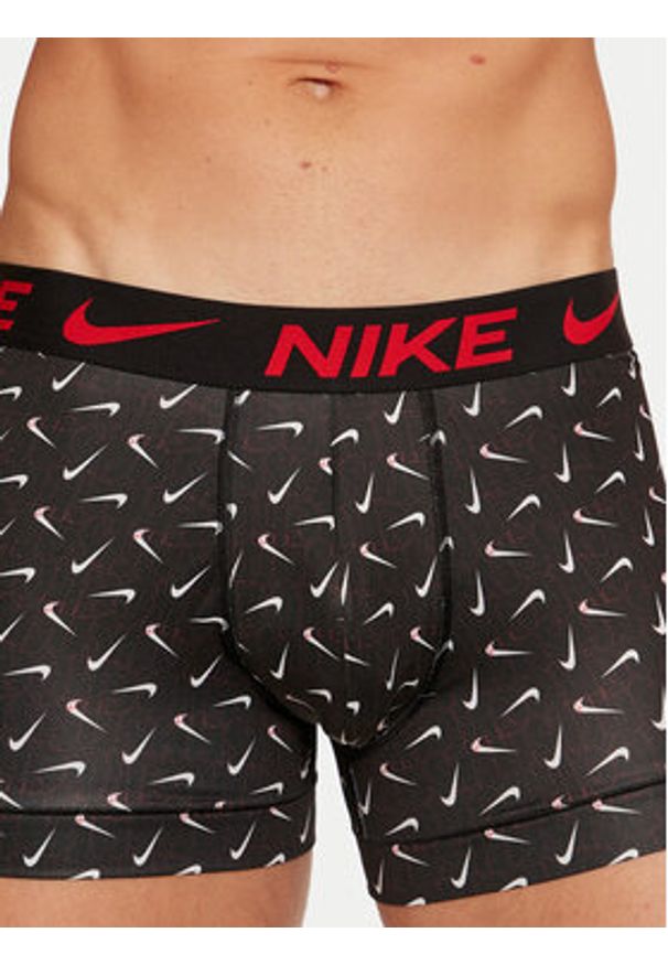 Nike Komplet 3 par bokserek 000PKE1156 Kolorowy. Materiał: syntetyk. Wzór: kolorowy