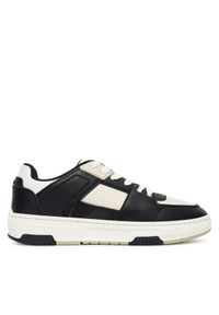 Hugo - HUGO Sneakersy Yarrow 50548544 Szary. Kolor: szary. Materiał: skóra
