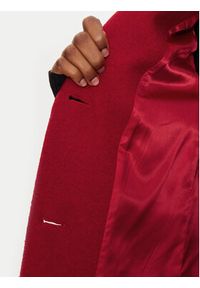 United Colors of Benetton - United Colors Of Benetton Płaszcz wełniany 2U62DN062 Czerwony Regular Fit. Kolor: czerwony. Materiał: syntetyk #2