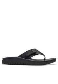 Clarks Japonki Wesley Sun 26176988 Czarny. Kolor: czarny. Materiał: skóra #4