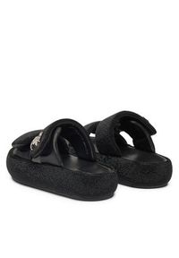 Juicy Couture Klapki WSS21515-02 Czarny. Kolor: czarny. Materiał: materiał