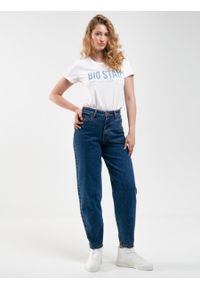 Big-Star - Spodnie jeans damskie mom jeans Ria 320. Kolor: niebieski #4