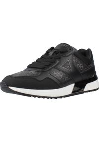 Guess - Buty GUESS FLFMIC ELE12 MICKAY Czarny. Kolor: czarny. Materiał: syntetyk, tkanina. Styl: sportowy