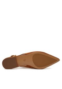 Lauren Ralph Lauren - LAUREN RALPH LAUREN Baleriny 802967746002 Brązowy. Kolor: brązowy. Materiał: zamsz, skóra #4