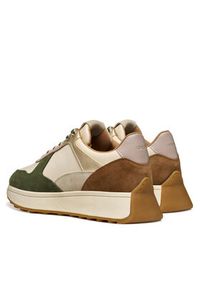 Geox Sneakersy D Amabel D45MDA 02285 CH61S Beżowy. Kolor: beżowy. Materiał: zamsz, skóra #5