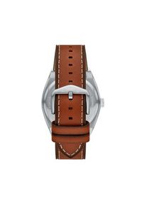 Fossil Zegarek Everett FS6115 Brązowy. Kolor: brązowy