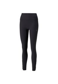 Legginsy Puma Studio Trend - Wysokiej Jakości Stretch Fit. Kolor: fioletowy