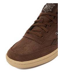 Reebok Sneakersy EO-CLUB C REVENGE VINTAGE II 100244746 Brązowy. Kolor: brązowy. Materiał: skóra, zamsz. Model: Reebok Club #7