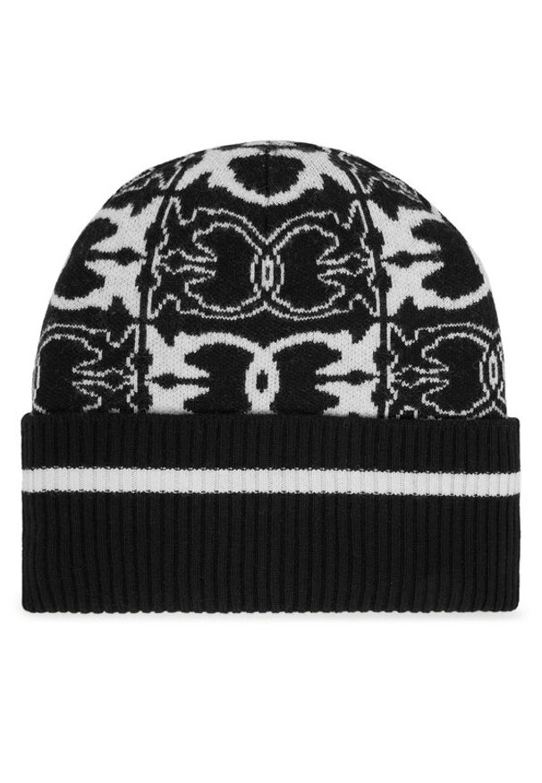 Pinko - PINKO Czapka Bulgaria 105991 A2YO Czarny. Kolor: czarny. Materiał: materiał, wiskoza