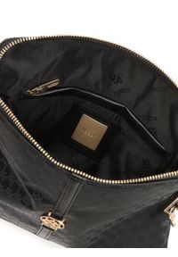 Kazar - Czarna listonoszka damska w miejskim stylu. Kolor: czarny. Materiał: skórzane. Styl: casual #3