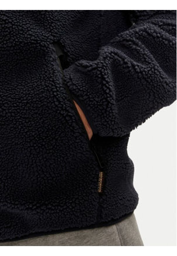 Napapijri Polar T-Tynik Fz NP0A4IA91761 Granatowy Regular Fit. Kolor: niebieski. Materiał: syntetyk