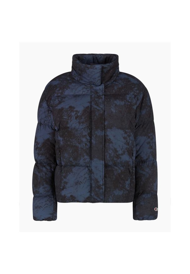 Damskie spodnie dresowe Champion Rochester Outdoor. Kolor: niebieski, wielokolorowy, czarny. Materiał: dresówka. Wzór: nadruk. Sport: outdoor