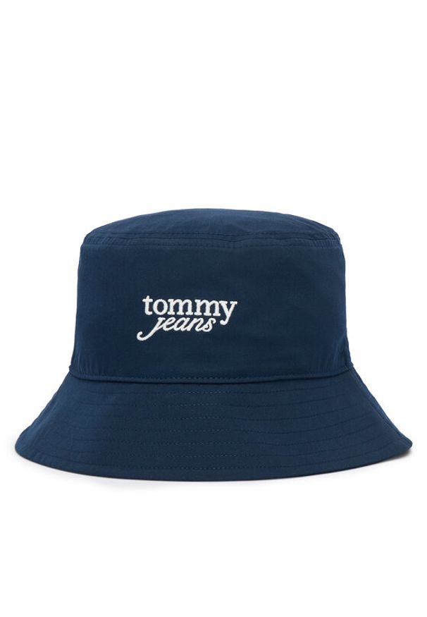 Tommy Jeans Kapelusz AW0AW18870 Granatowy. Kolor: niebieski. Materiał: bawełna