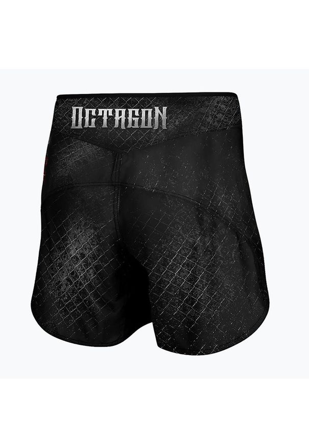 OCTAGON - Spodenki treningowe męskie Octagon The Rules MMA. Kolor: czarny