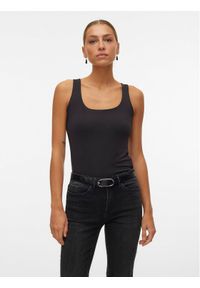 Vero Moda Top Million 10305800 Czarny Regular Fit. Kolor: czarny. Materiał: syntetyk