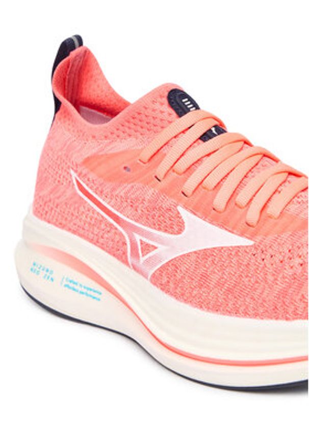 Mizuno Buty do biegania Neo Zen J1GD2586 Koralowy. Kolor: pomarańczowy. Materiał: materiał