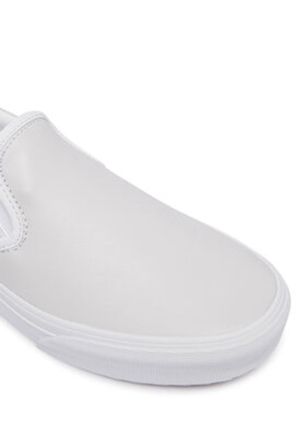 Vans Tenisówki Classic Slip-On VN000EACBPC1 Biały. Zapięcie: bez zapięcia. Kolor: biały. Materiał: skóra