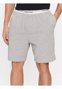 Calvin Klein Underwear Szorty piżamowe 000NM2303E Szary Regular Fit. Kolor: szary. Materiał: bawełna #1