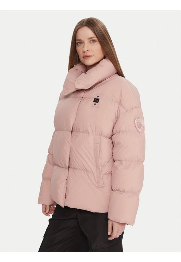 Blauer Kurtka zimowa 25WBLDC03166 Różowy Regular Fit. Kolor: różowy. Materiał: syntetyk. Sezon: zima